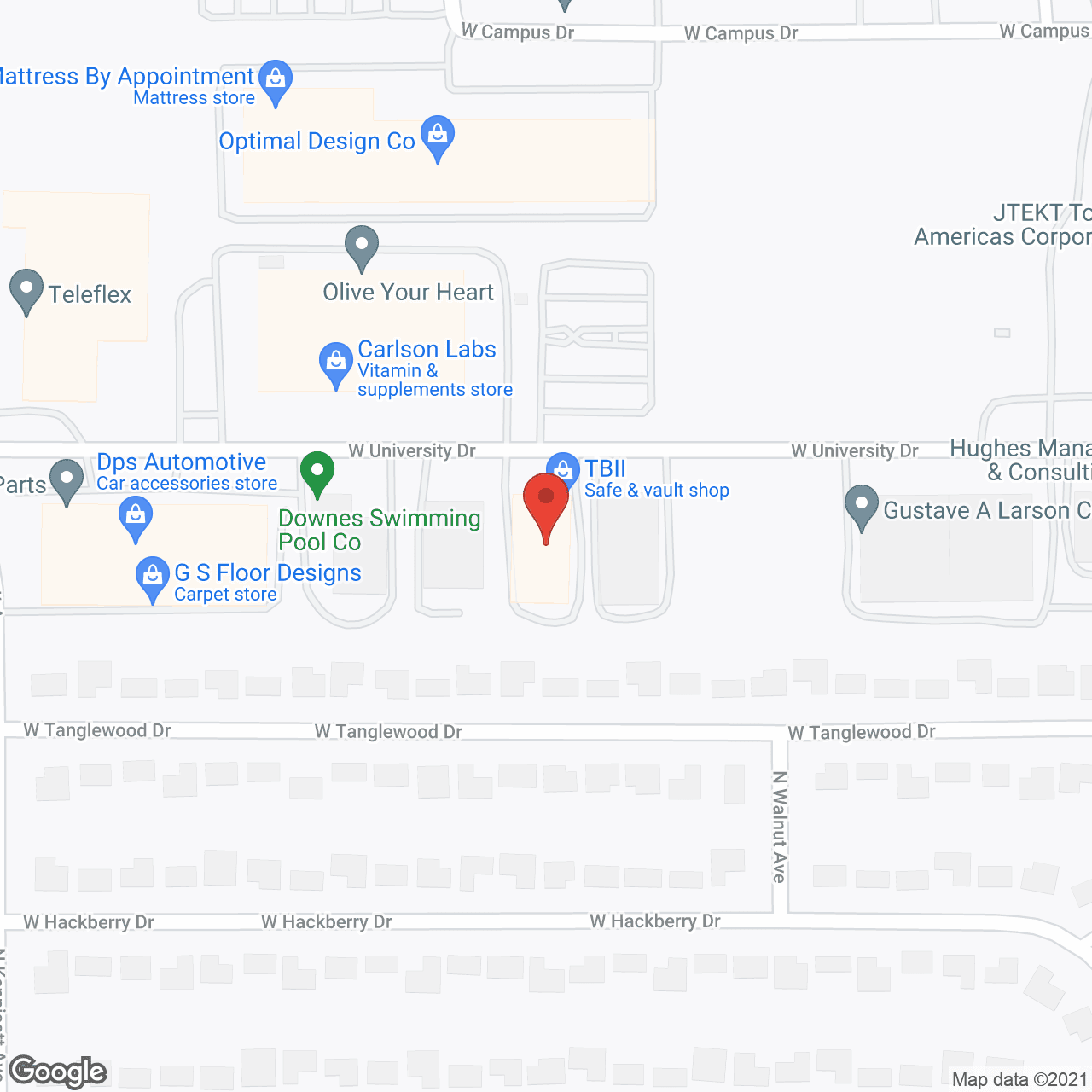 Homecare America in google map