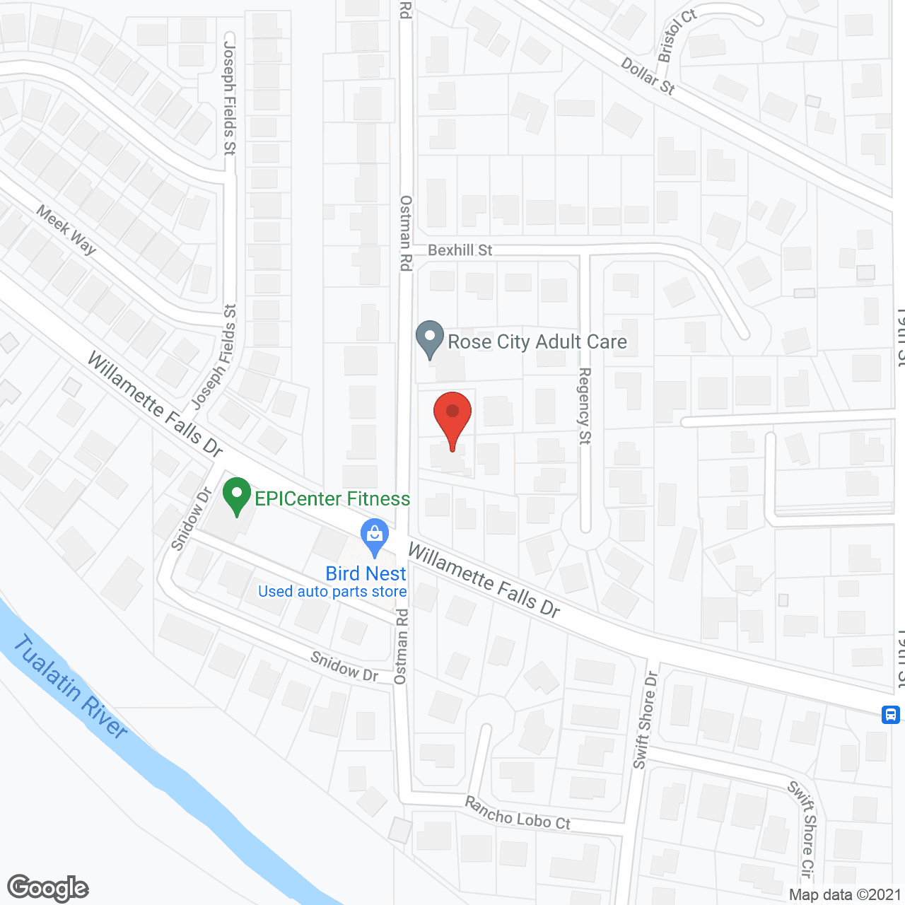 West Linn Adult Care Home in google map