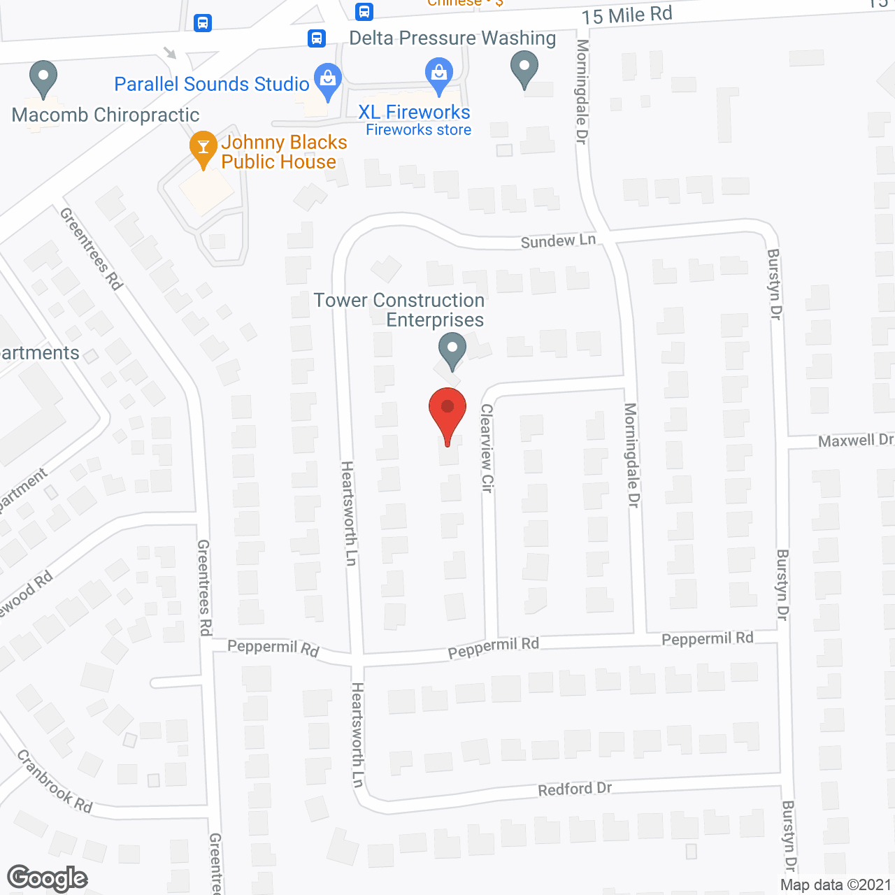 Genesis Senior Home in google map