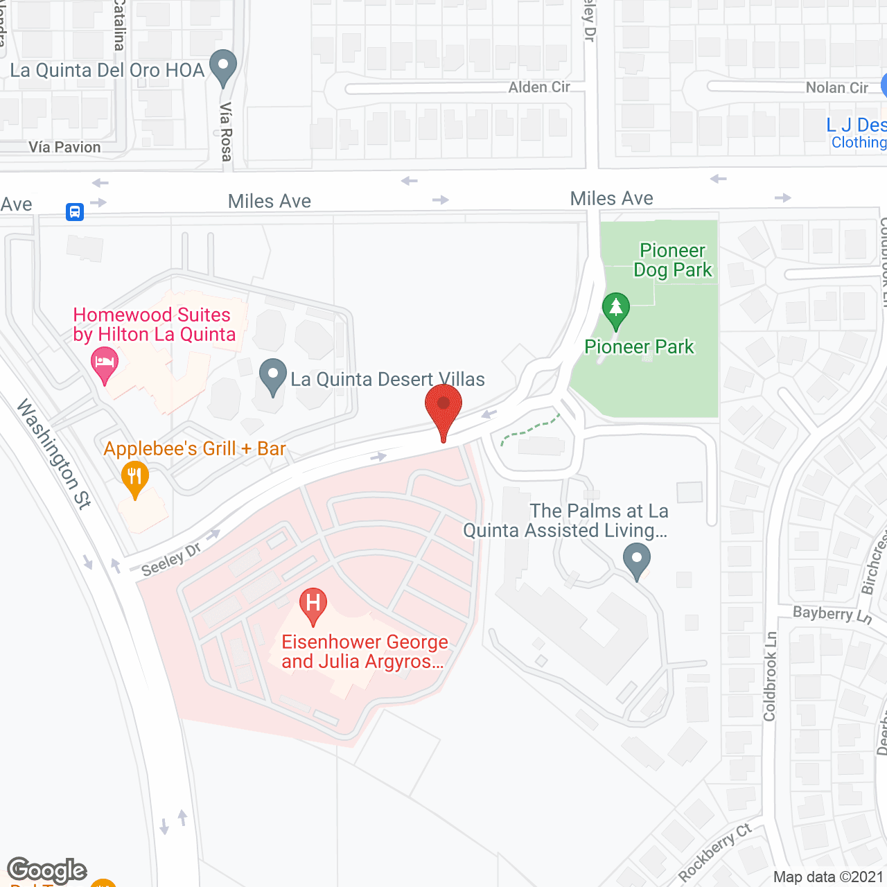 The Palms at La Quinta in google map