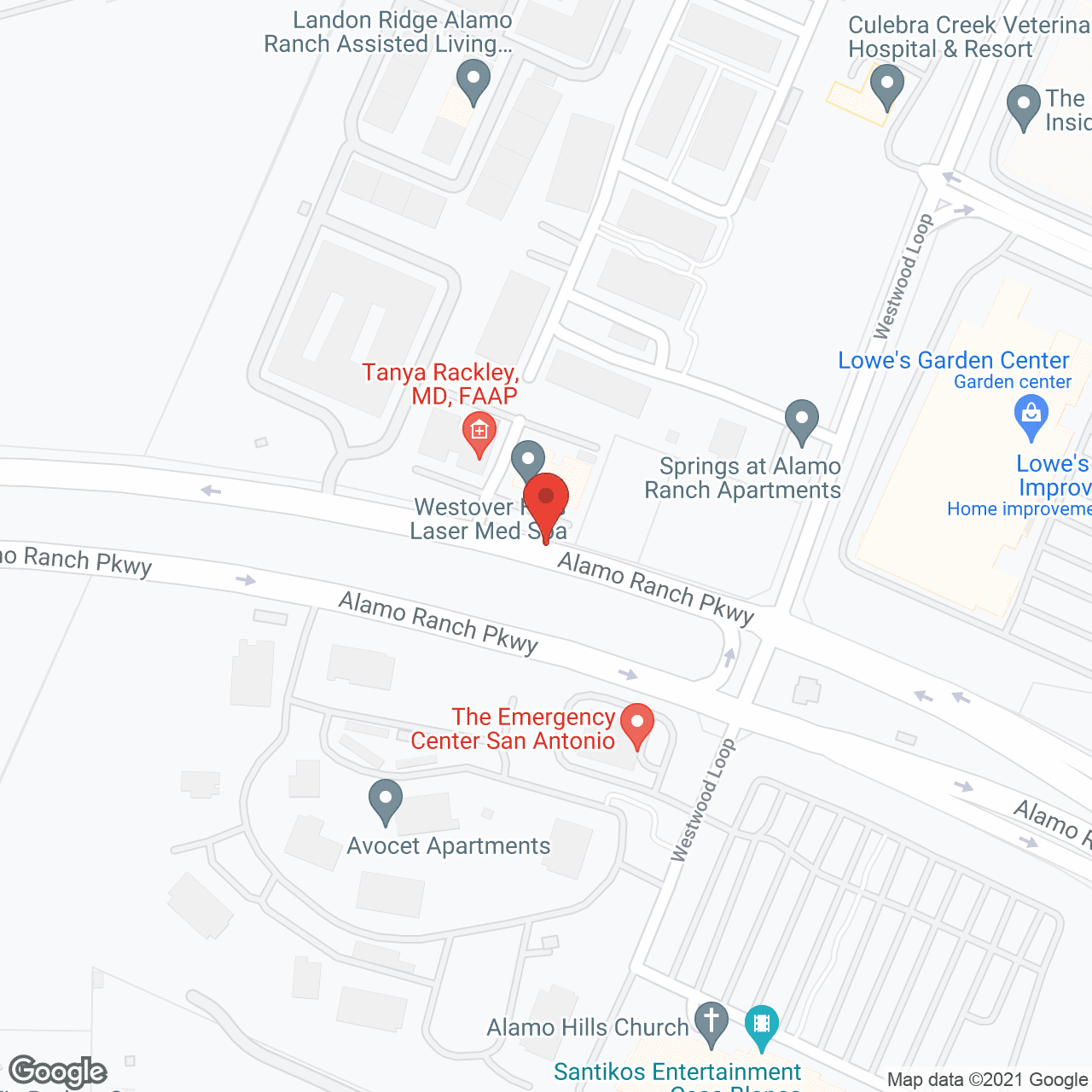 Landon Ridge Alamo Ranch Assisted Living and Memory Care in google map