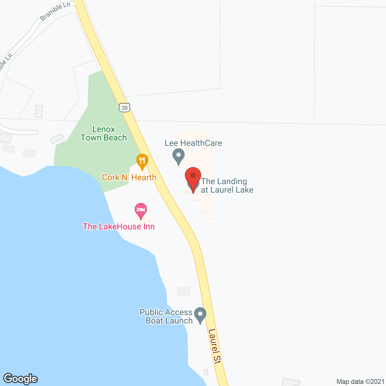 The Landing at Laurel Lake in google map