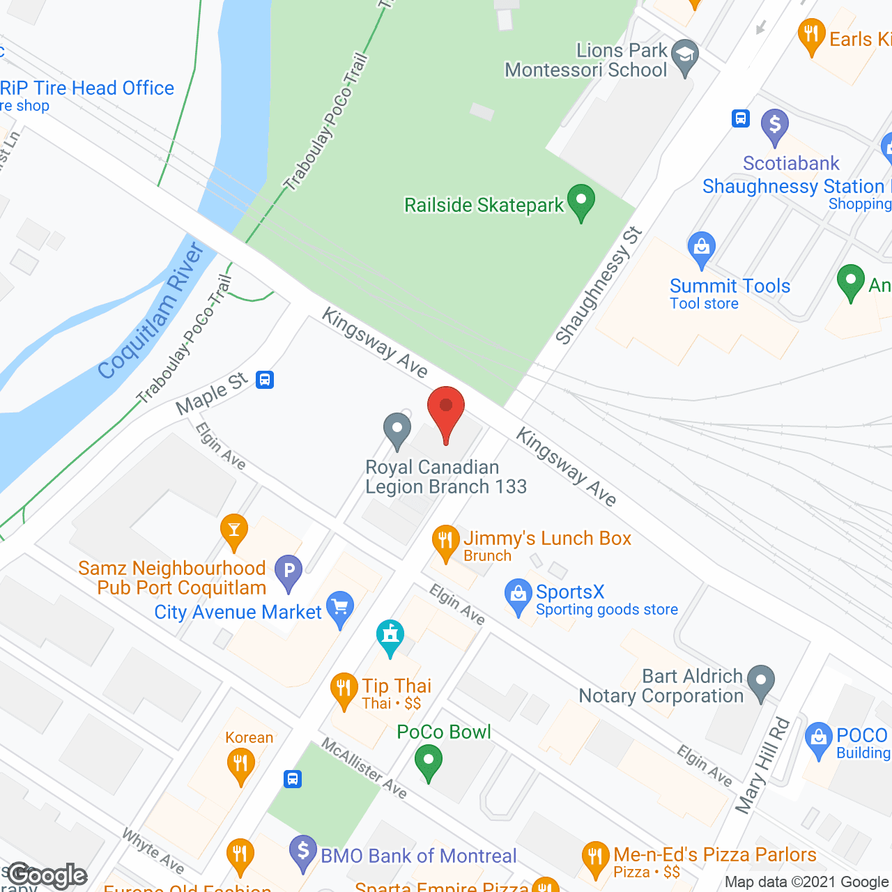 R.J. Kent: The Residences in google map