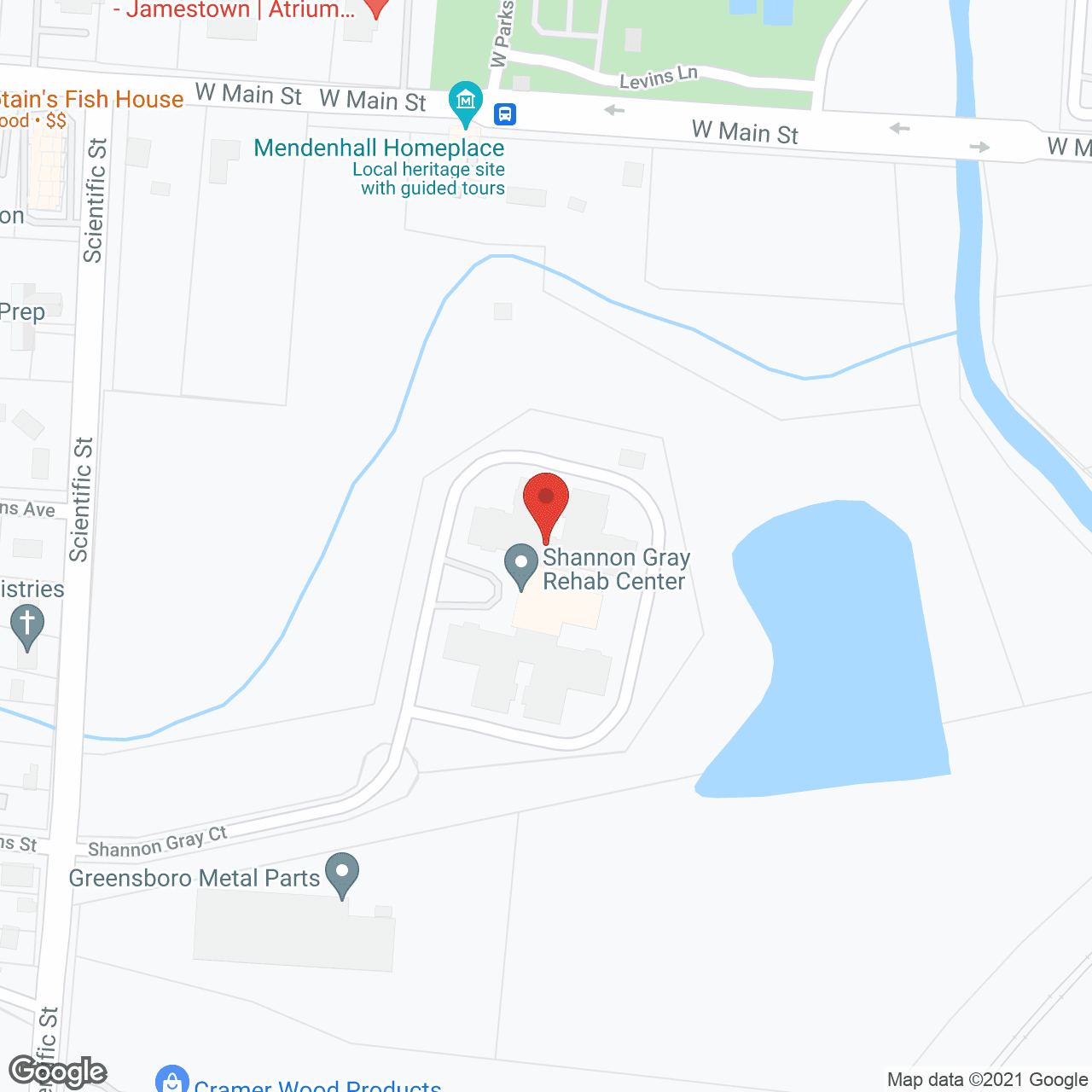 Shannon Gray Rehab Center in google map