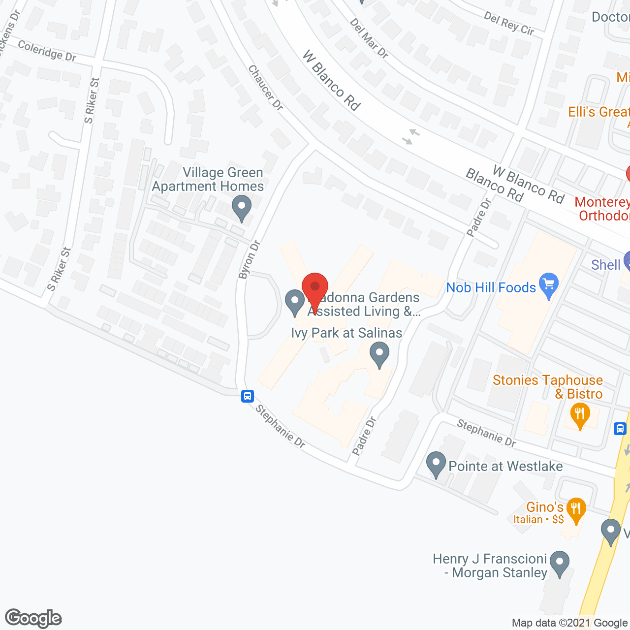 Madonna Gardens Assisted Living and Memory Care in google map