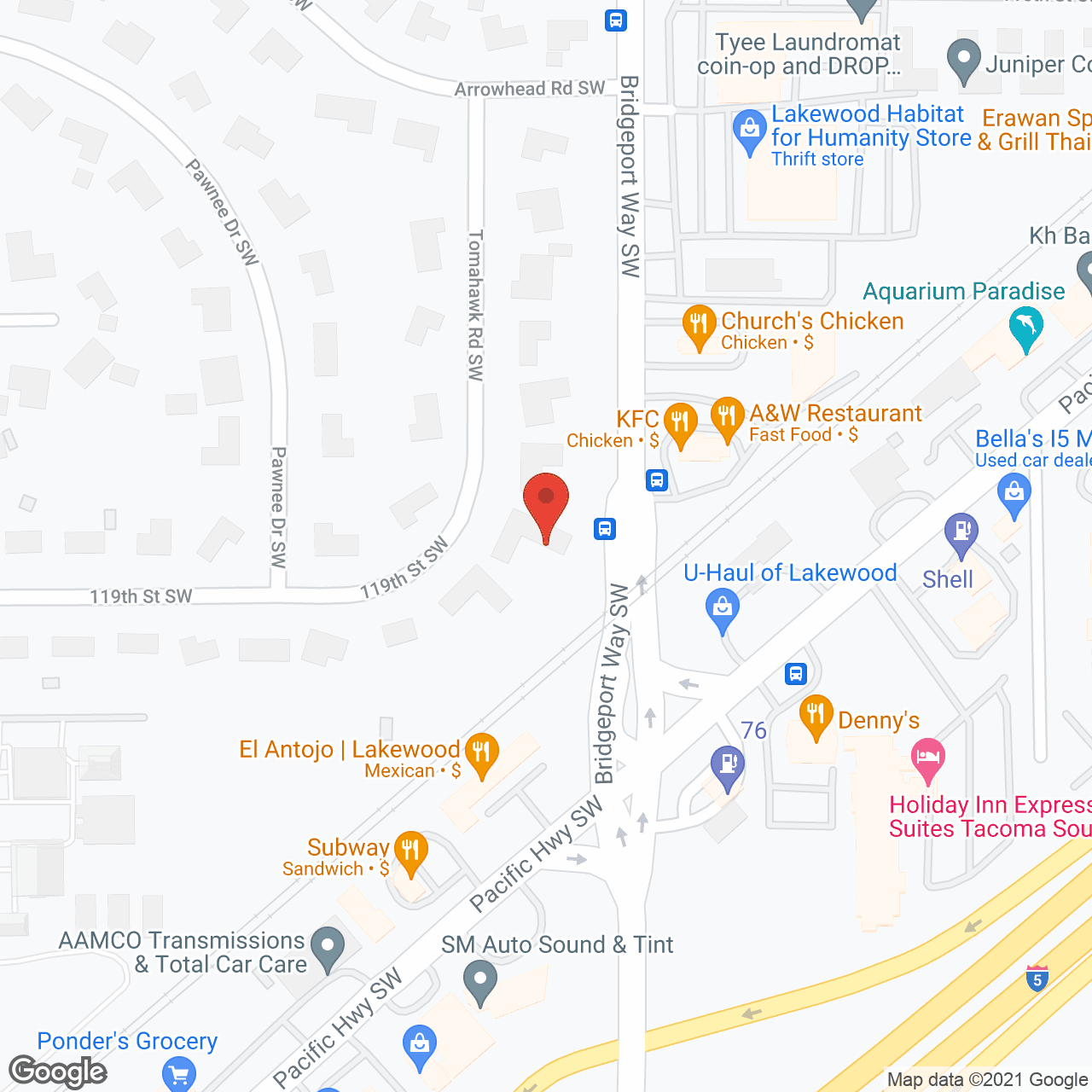 Evergreen Care Home LLC in google map