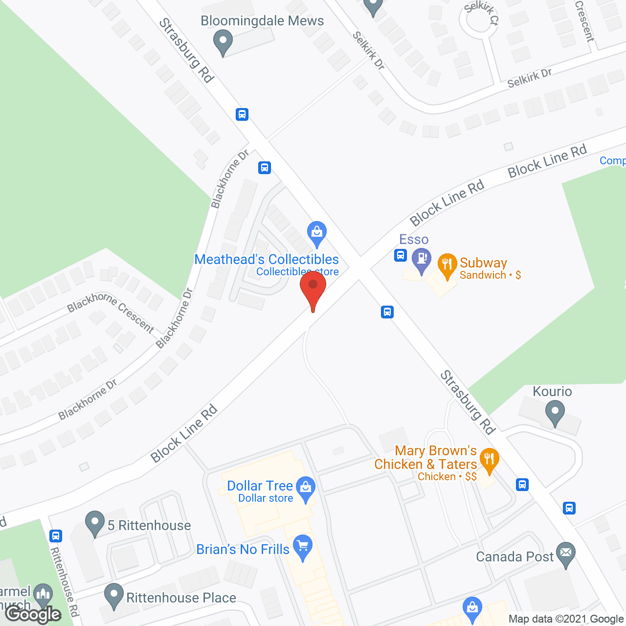 Village Of Winston Park in google map
