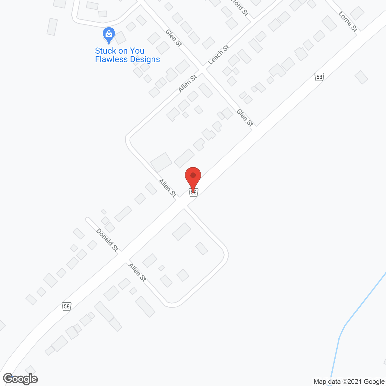 Three Maples Retirement Home in google map
