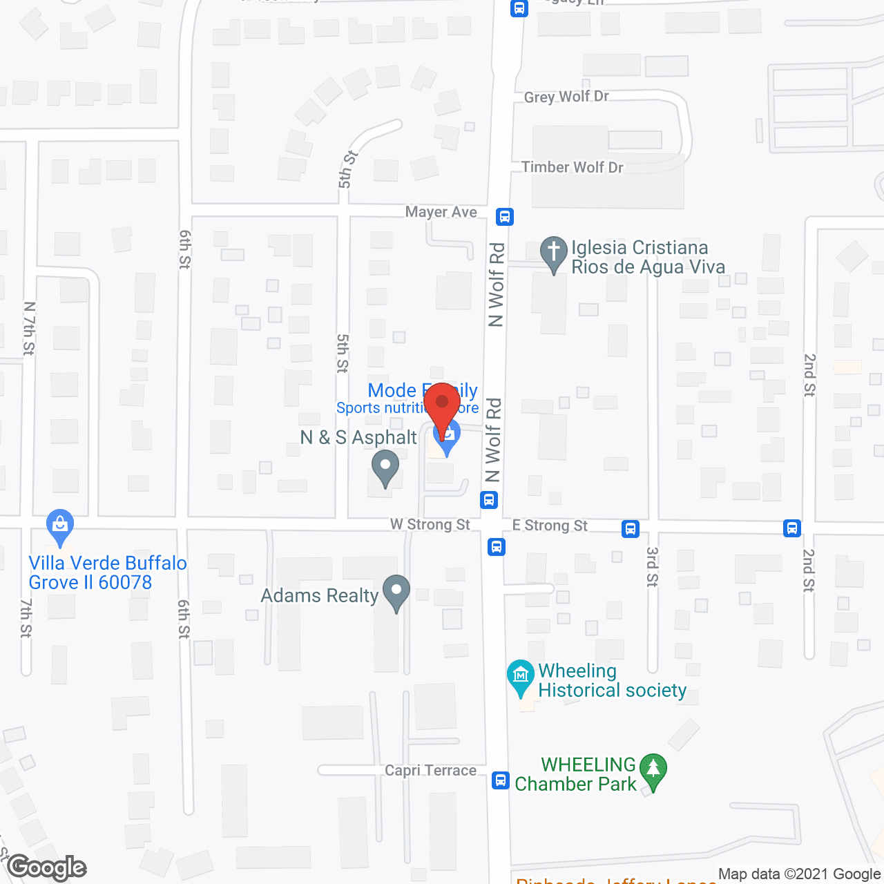 Comfort Keepers in google map