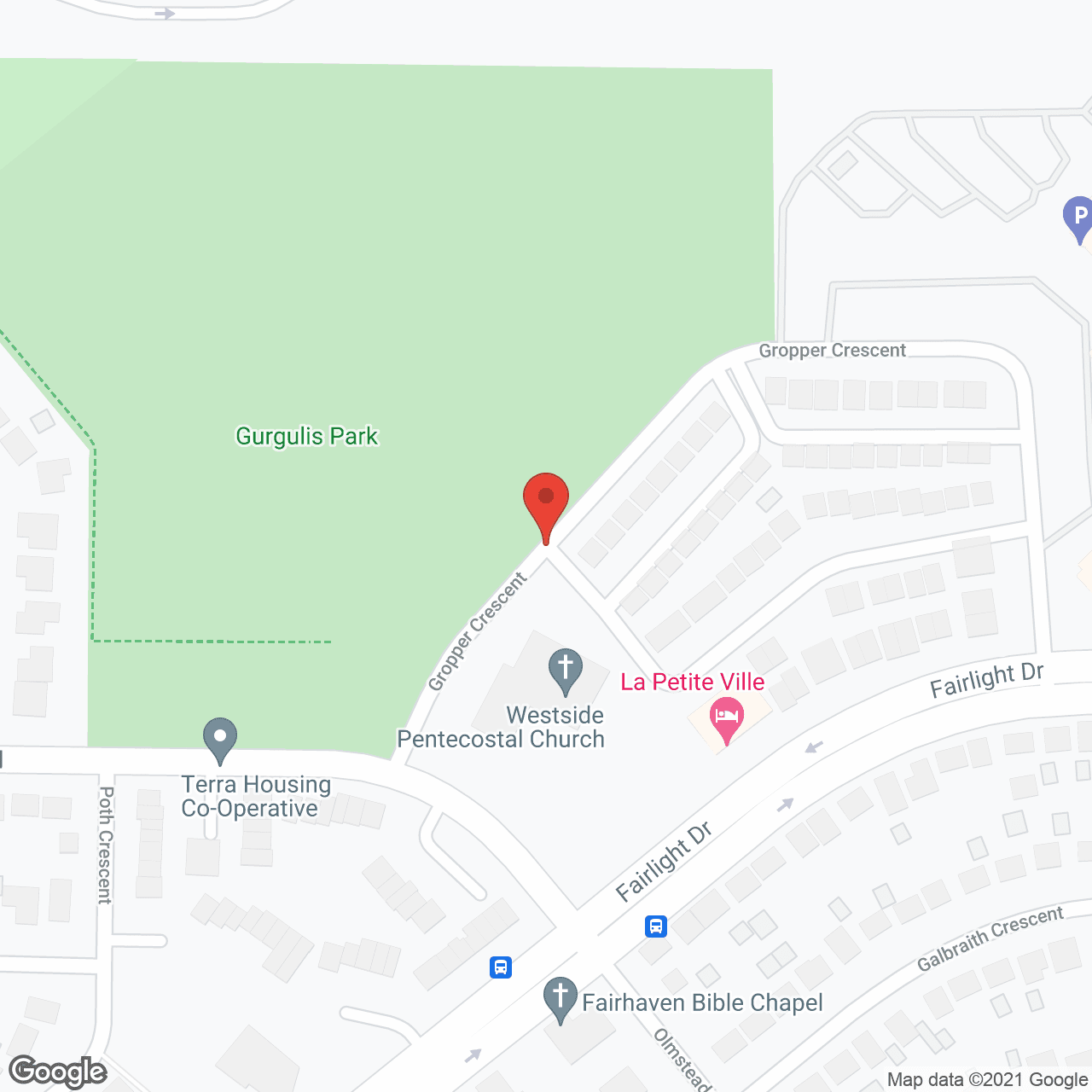 Parkridge Centre in google map