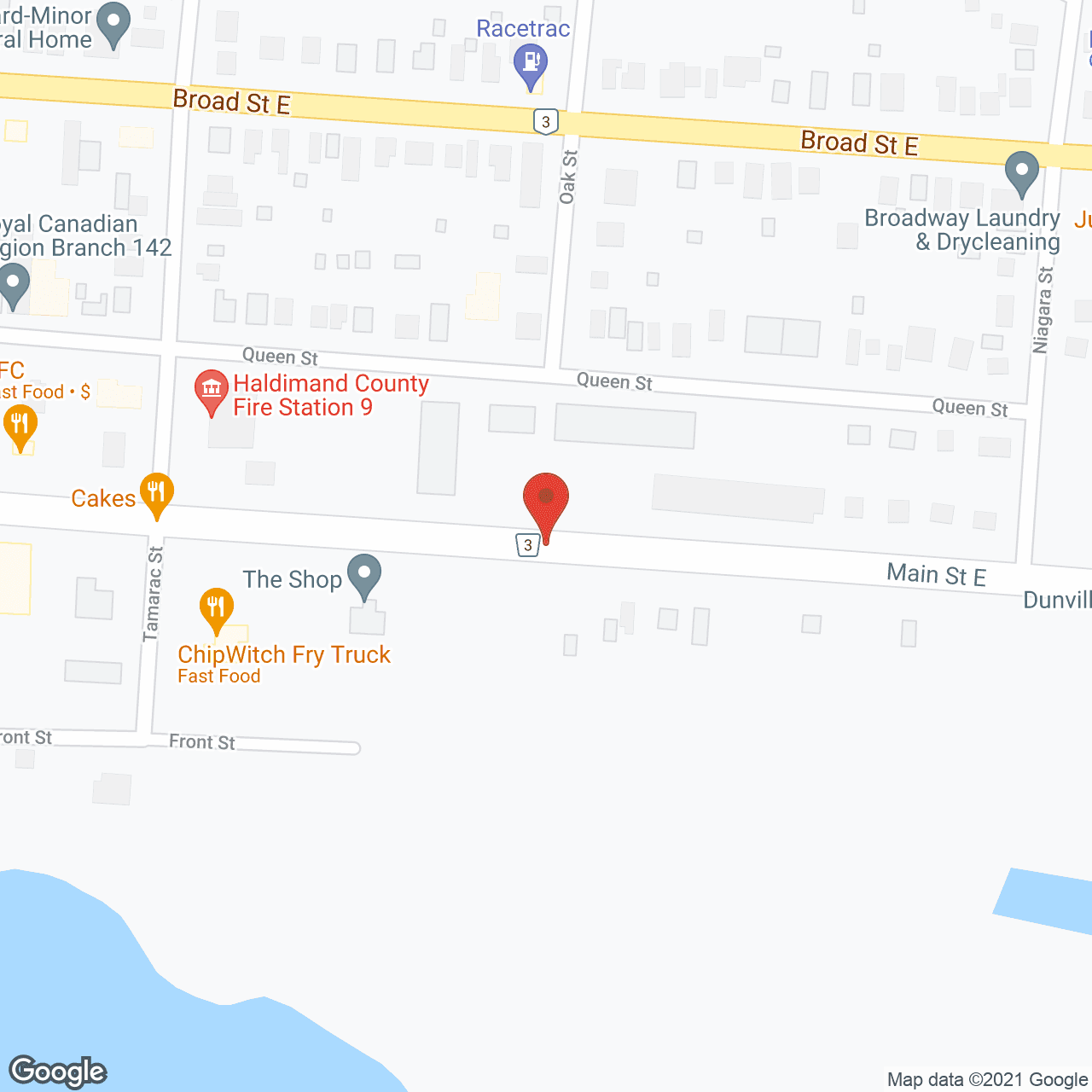 Heron Landing in google map