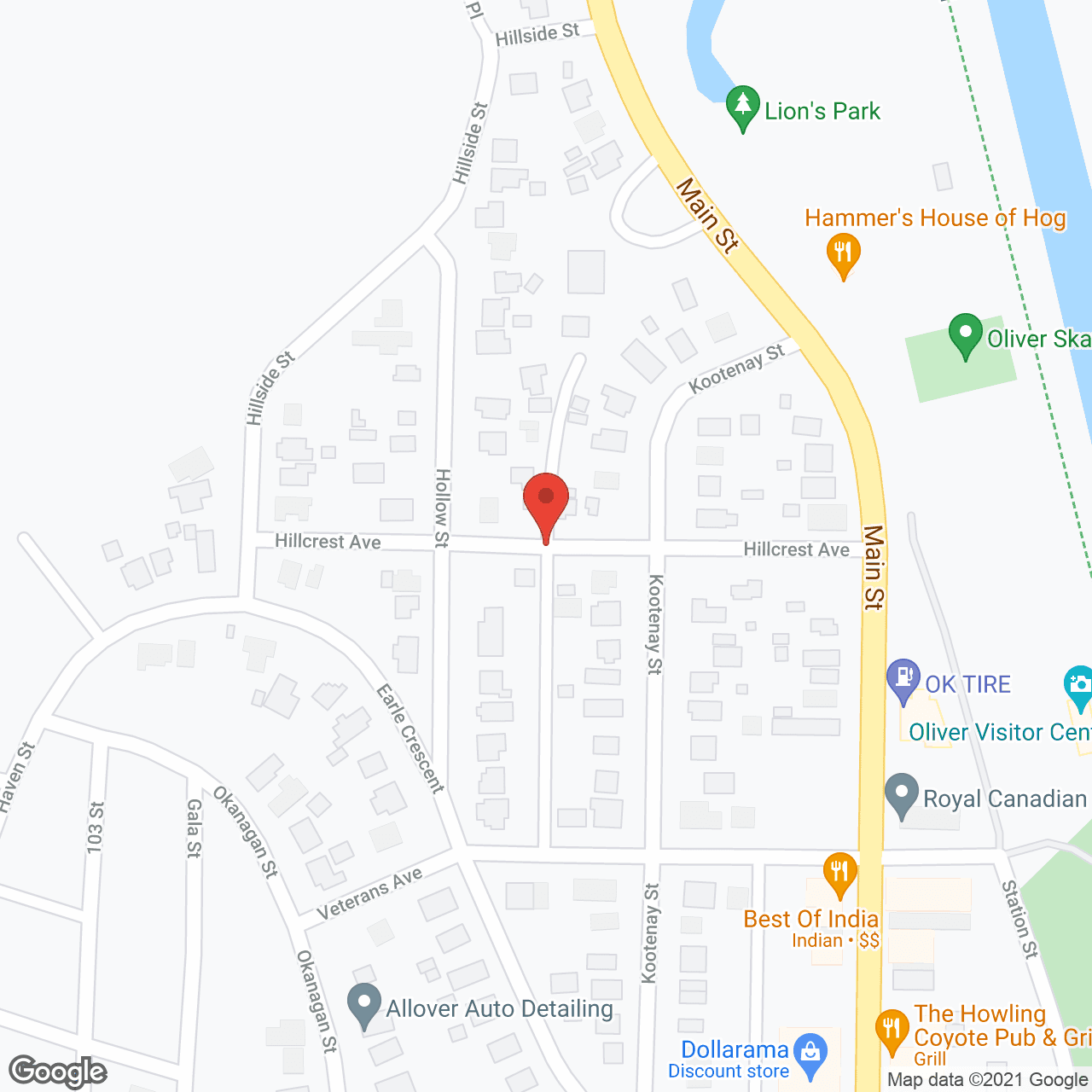 Heritage Assisted Living Com in google map