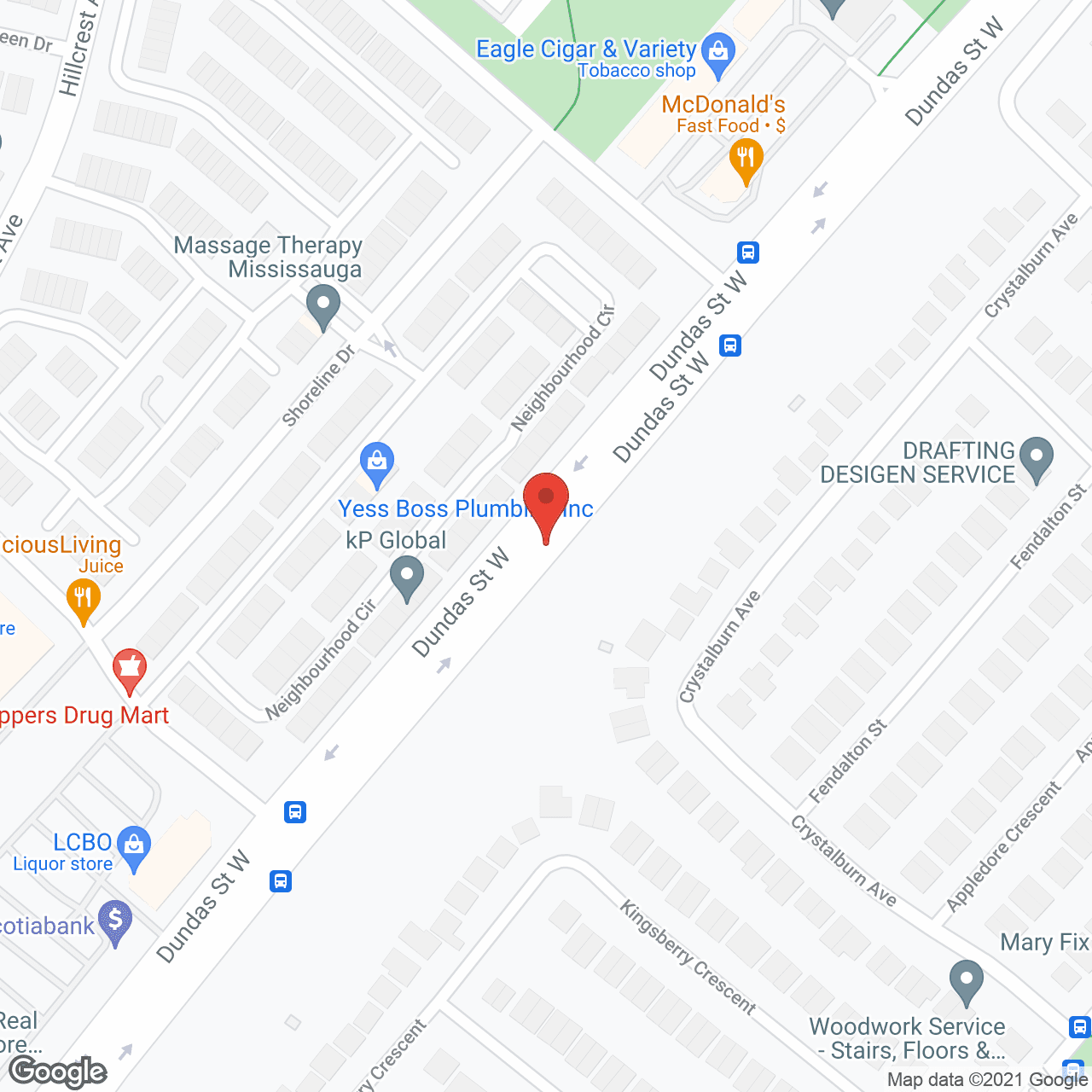 Erin Mills Nursing Home in google map