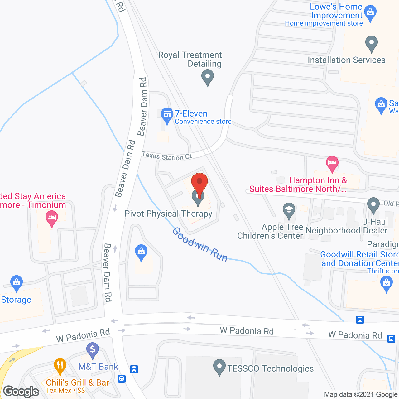 Churchill Manor Retirement in google map