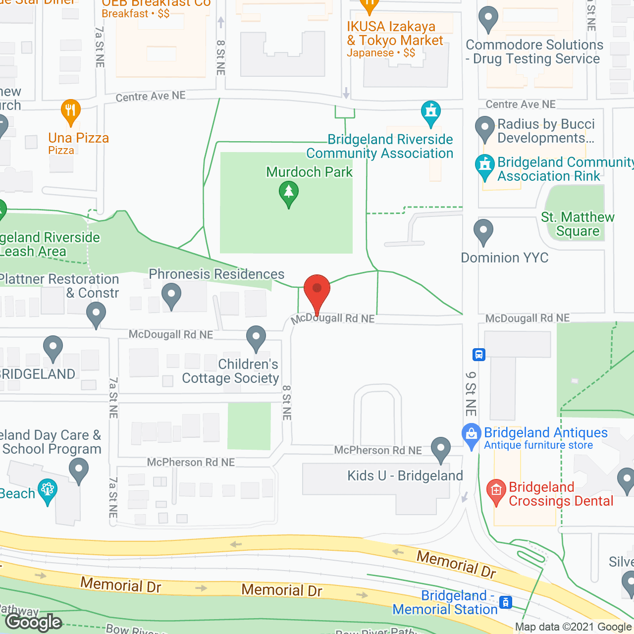 Carewest in google map