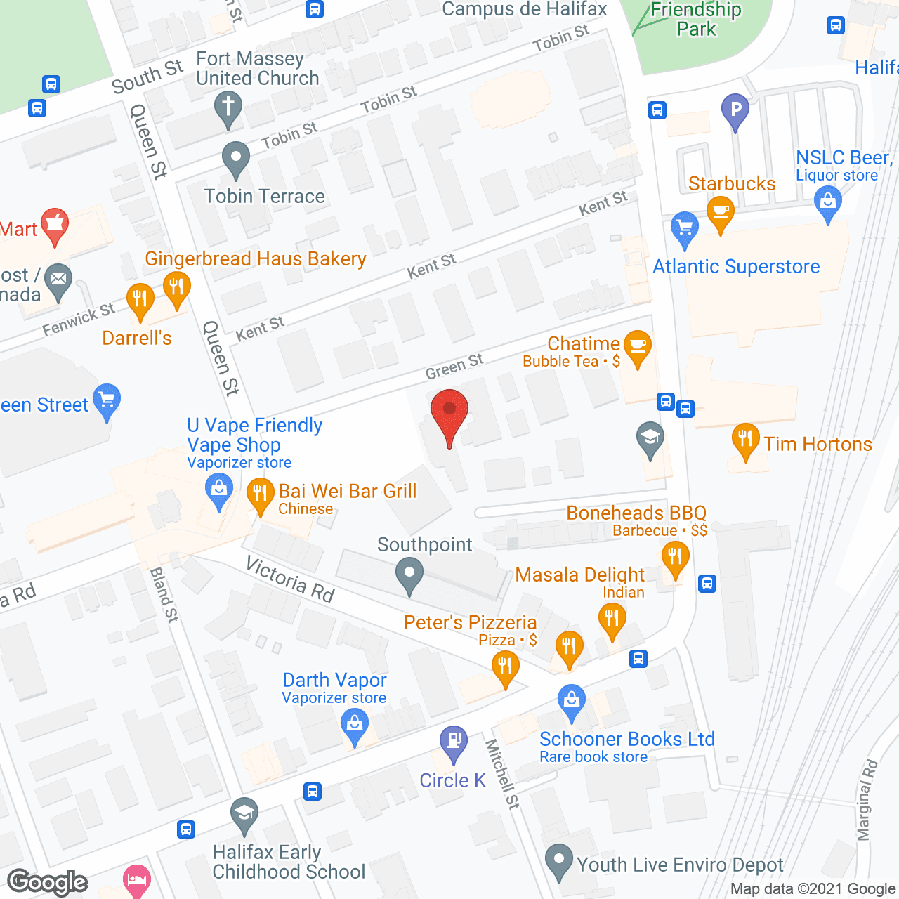 Berkeley Retirement Residence in google map