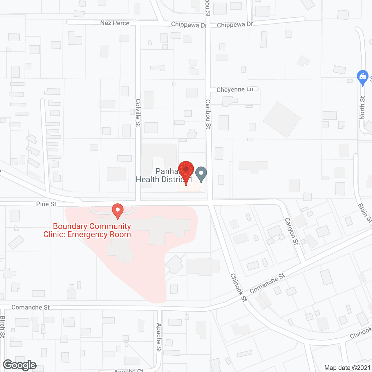 Panhandle Home Health Agency in google map