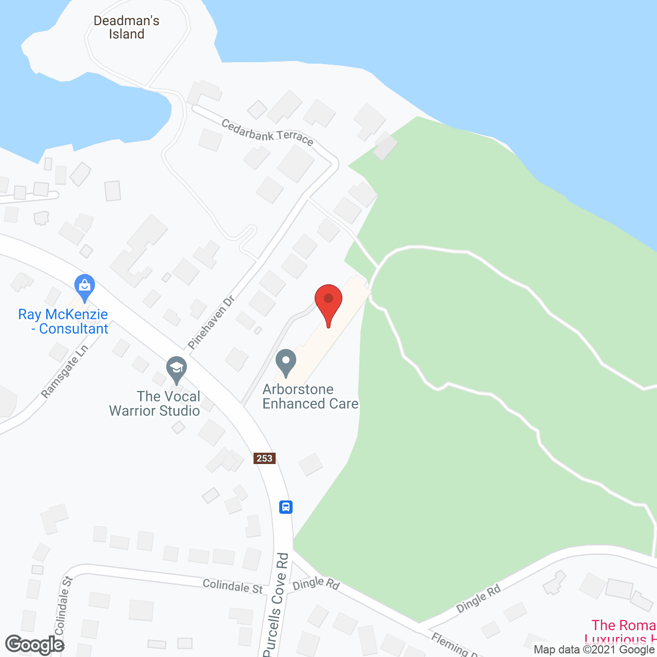 Armview Estates in google map