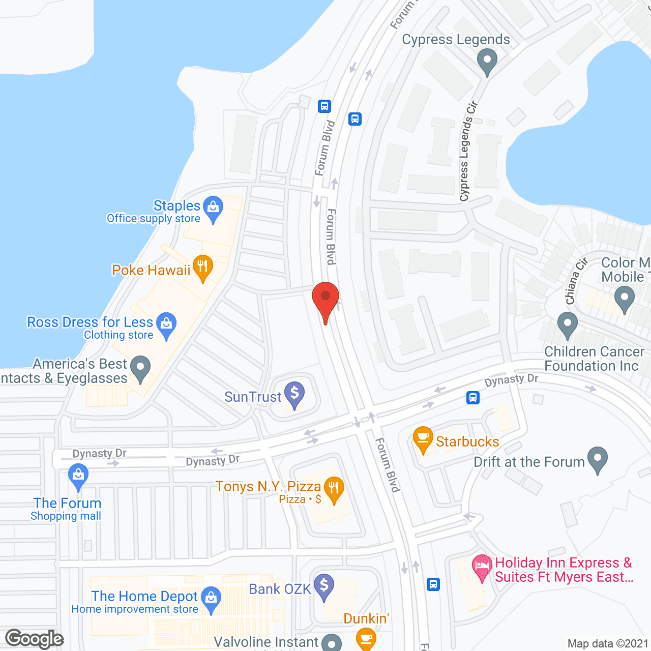 Discovery Village at The Forum Assisted Living in google map