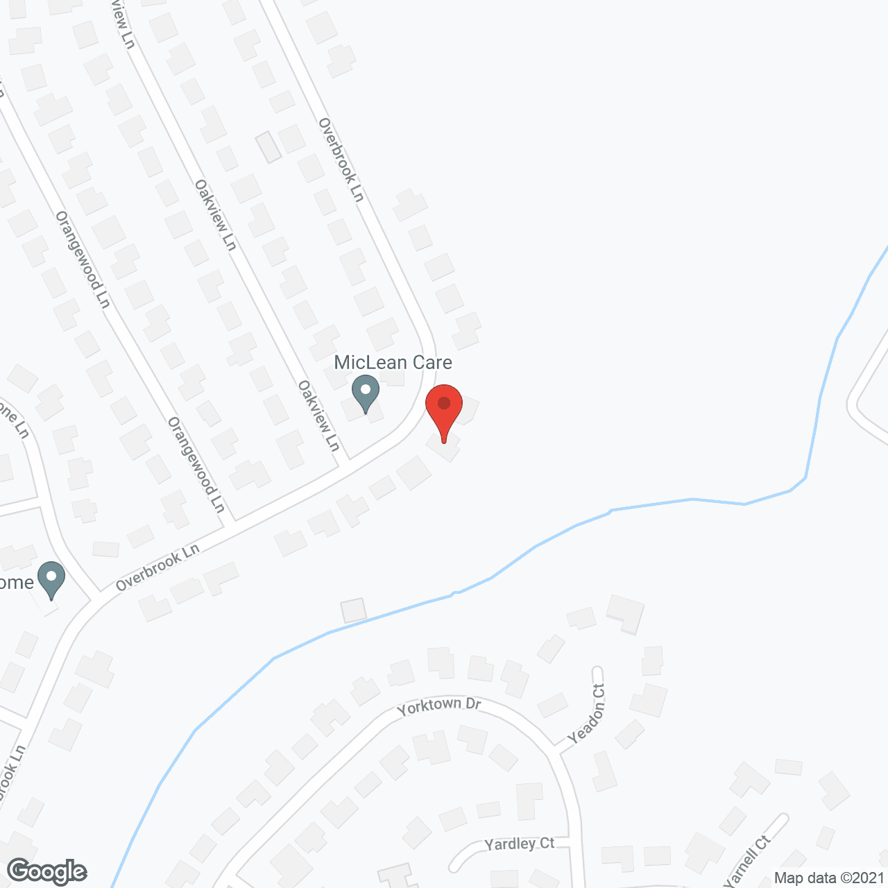 New Horizon Assisted Living II in google map