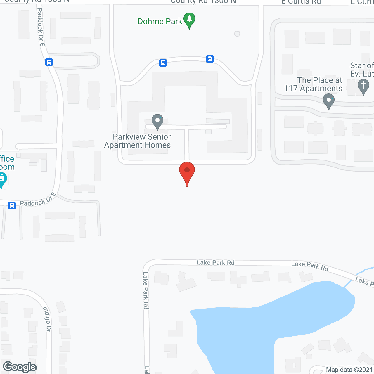 Parkview Senior Apartments in google map