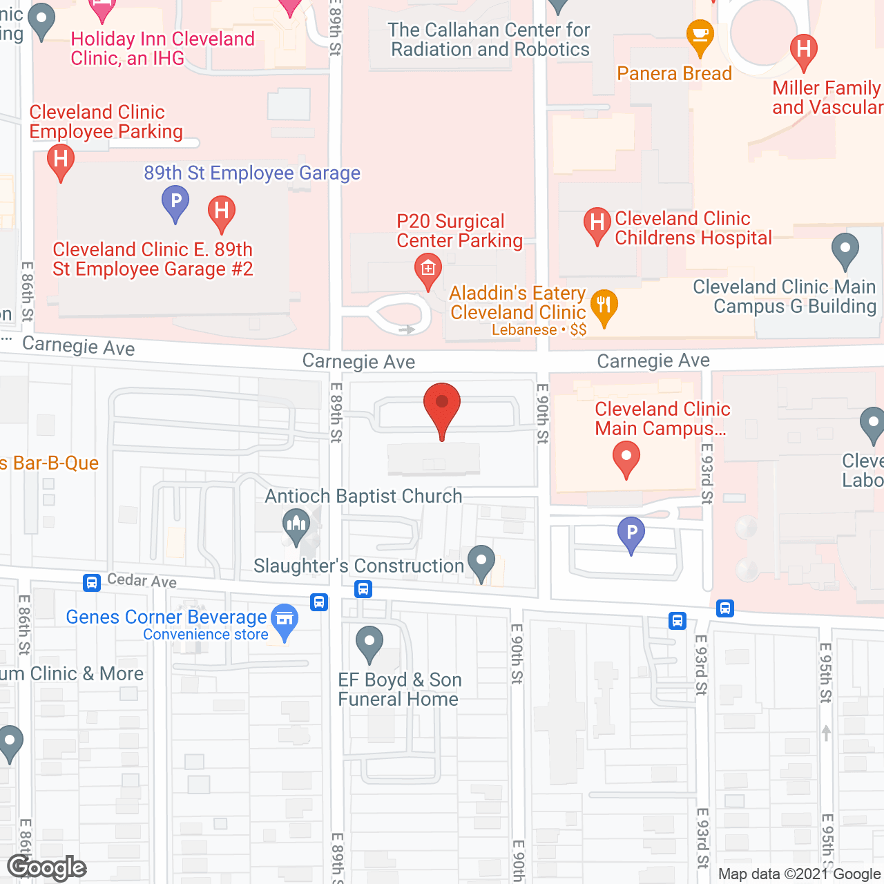 Carnegie Tower at Fairfax in google map
