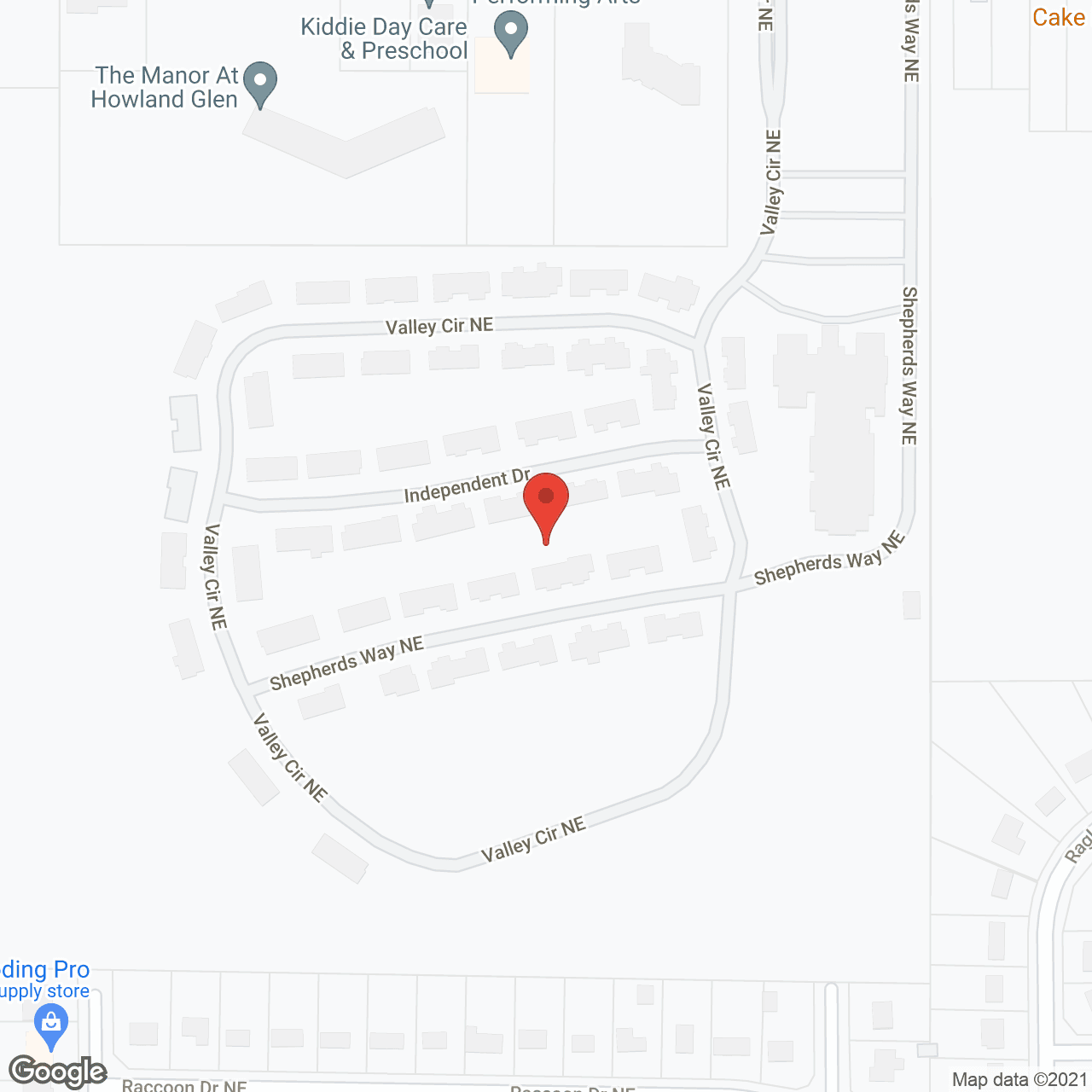 Shepherd-The Valley Lutheran in google map