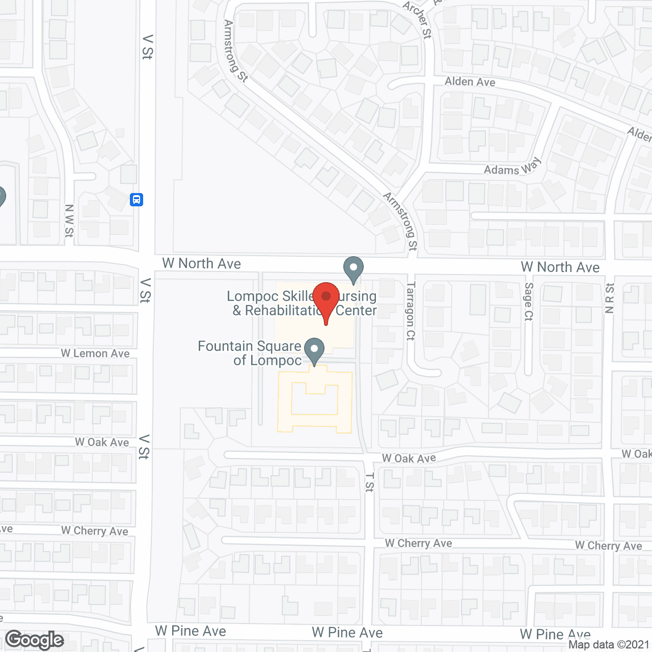 Lompoc Skilled Rehab Center in google map