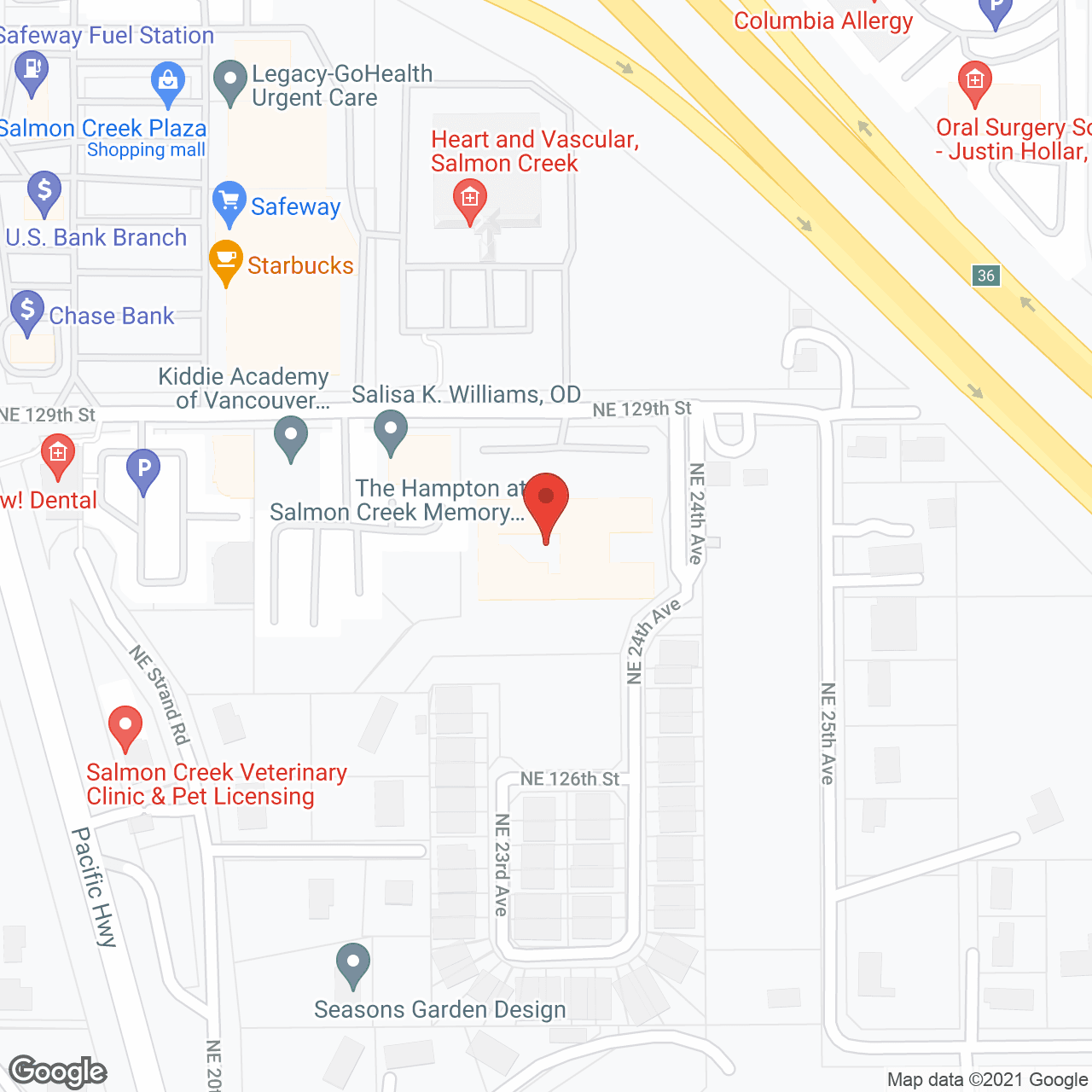 The Hampton at Salmon Creek Memory Care in google map