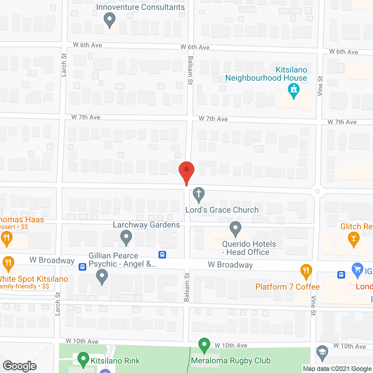 Maple Creek Housing Co-Op in google map