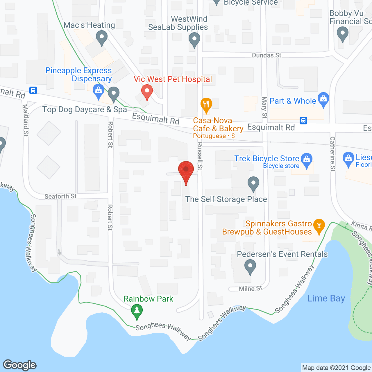 Seawalk Housing Co-Op in google map