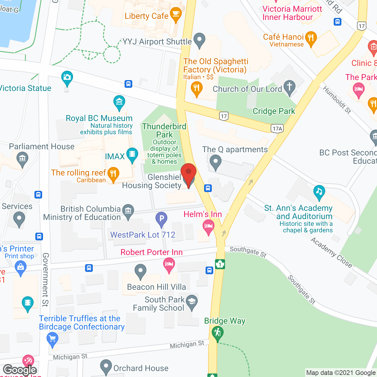 Glenshiel Retirement Residence in google map