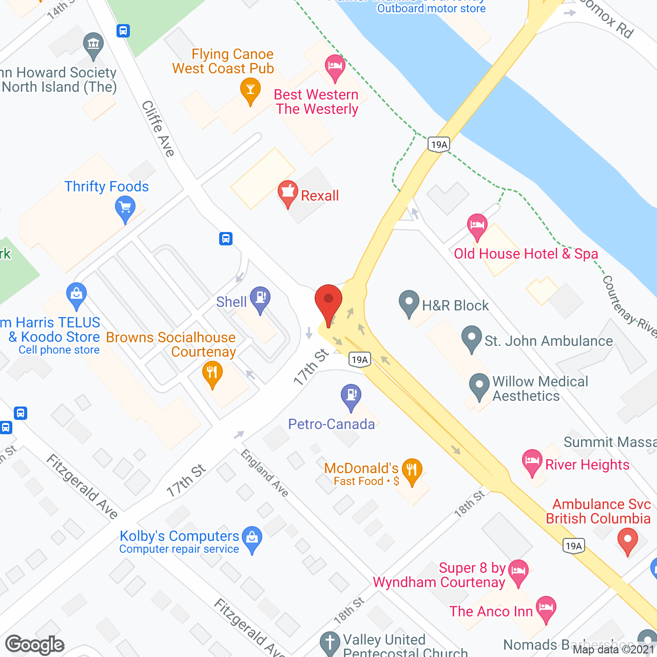 Laurel Lodge in google map