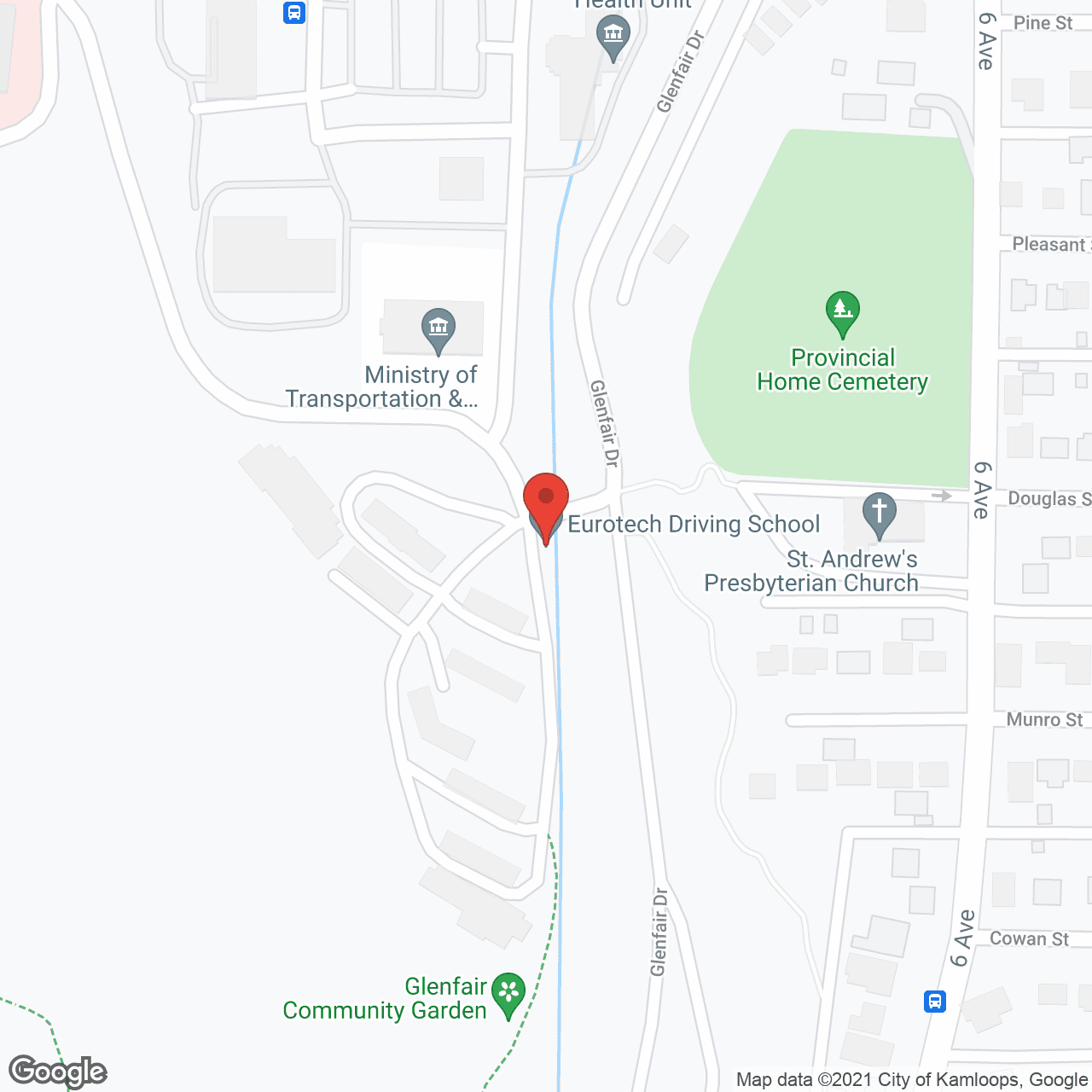 Glenfair Complex in google map