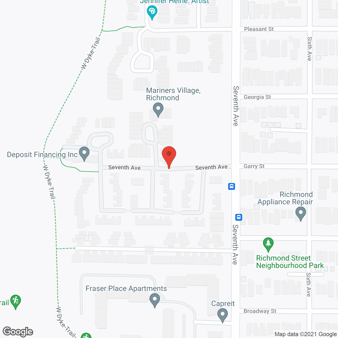 Garry Point Housing Co-Op in google map