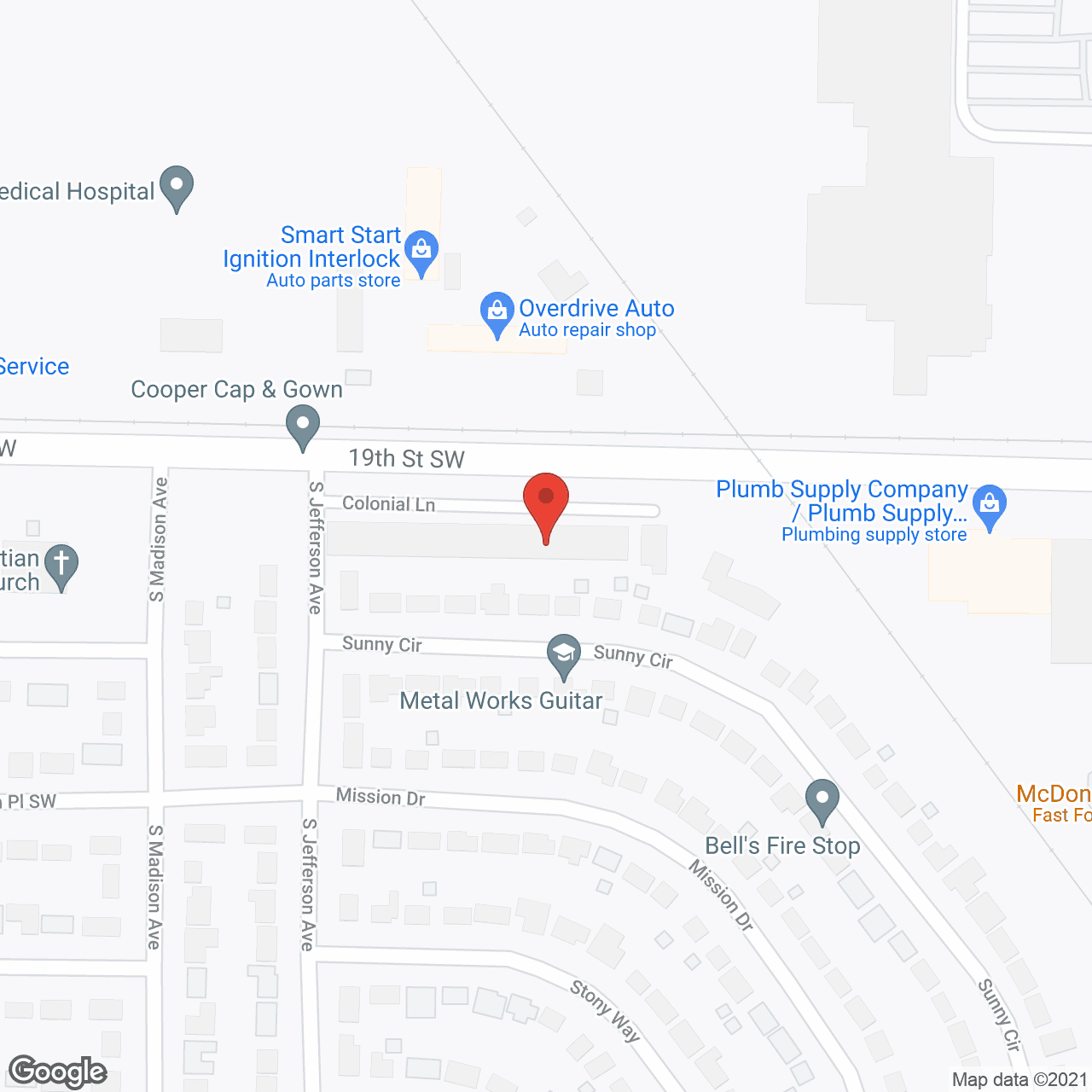Mercy Home Care in google map