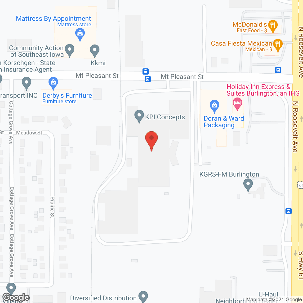 Comfort Keepers of Burlington in google map