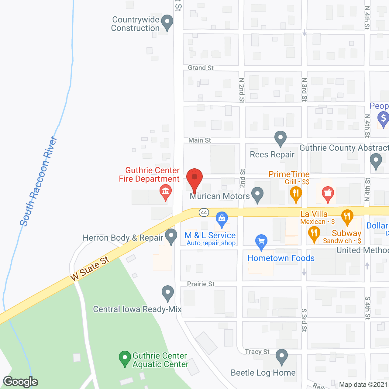 Carroll Area Nursing Svc in google map