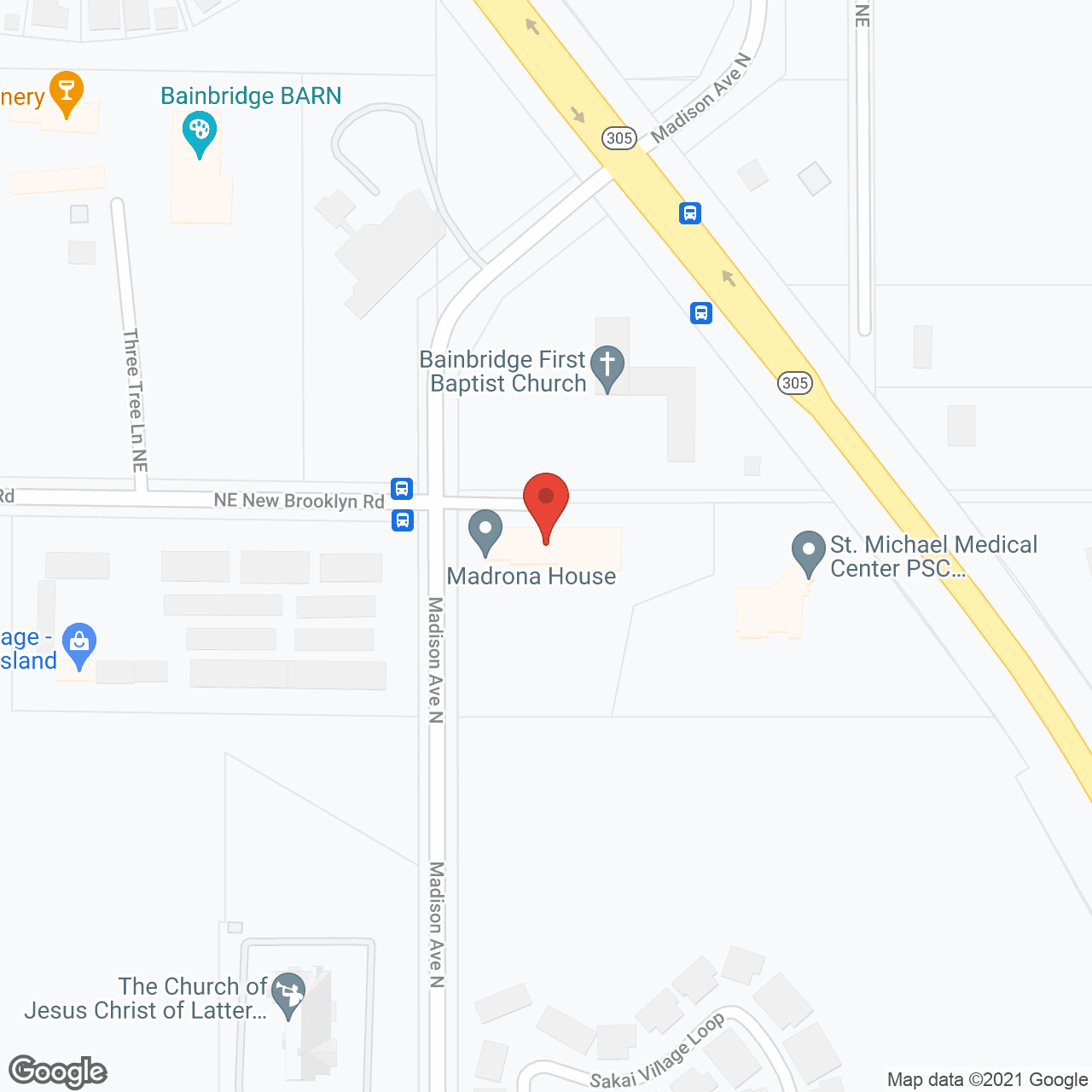 Madrona Assisted Living, LLC in google map