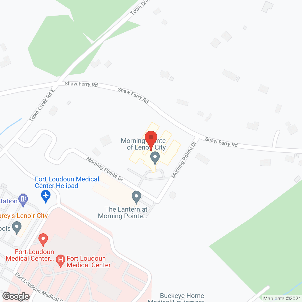Morning Pointe of Lenoir City in google map