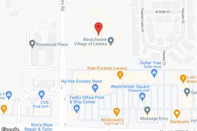 Westchester Village of Lenexa in google map