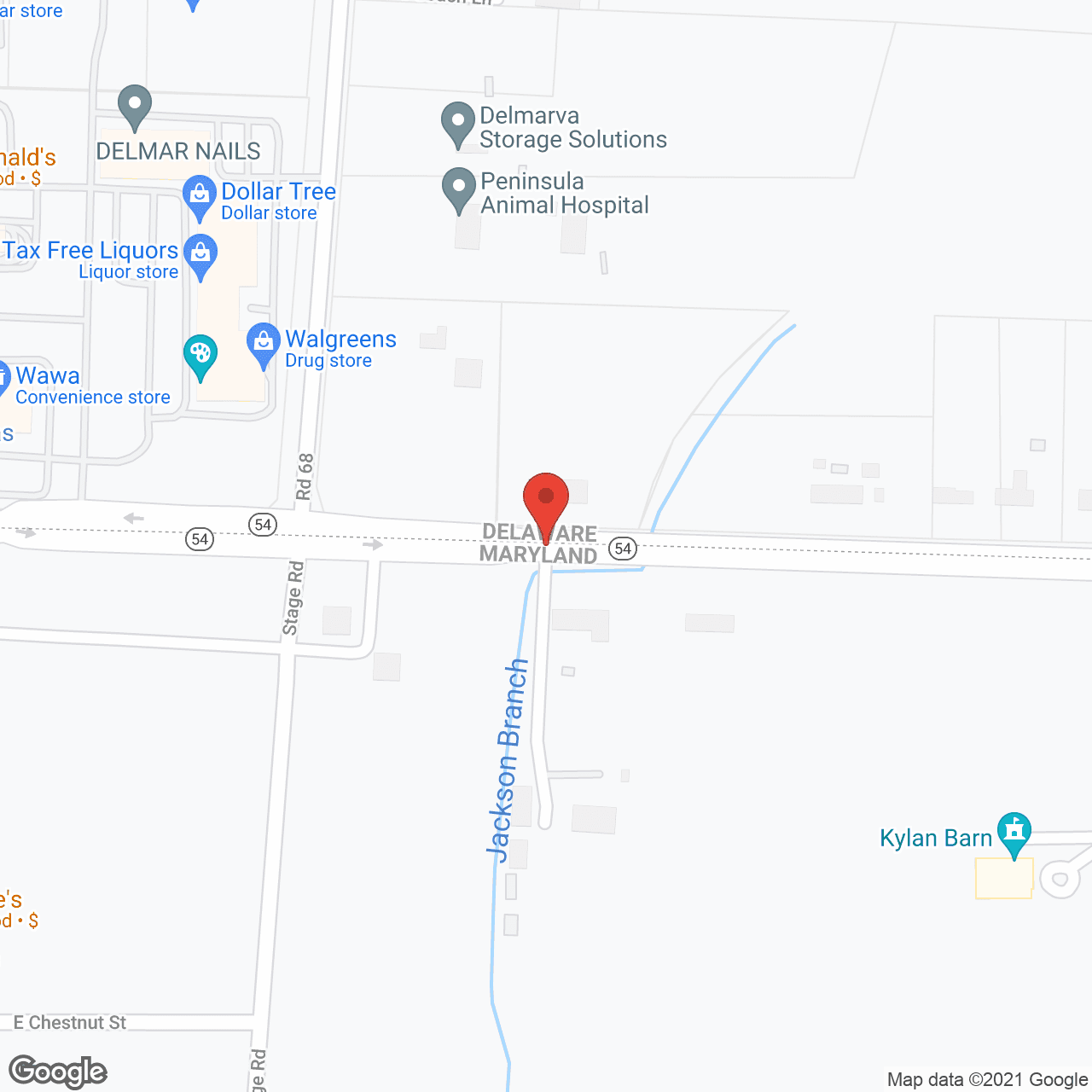 Delmar Villa in google map