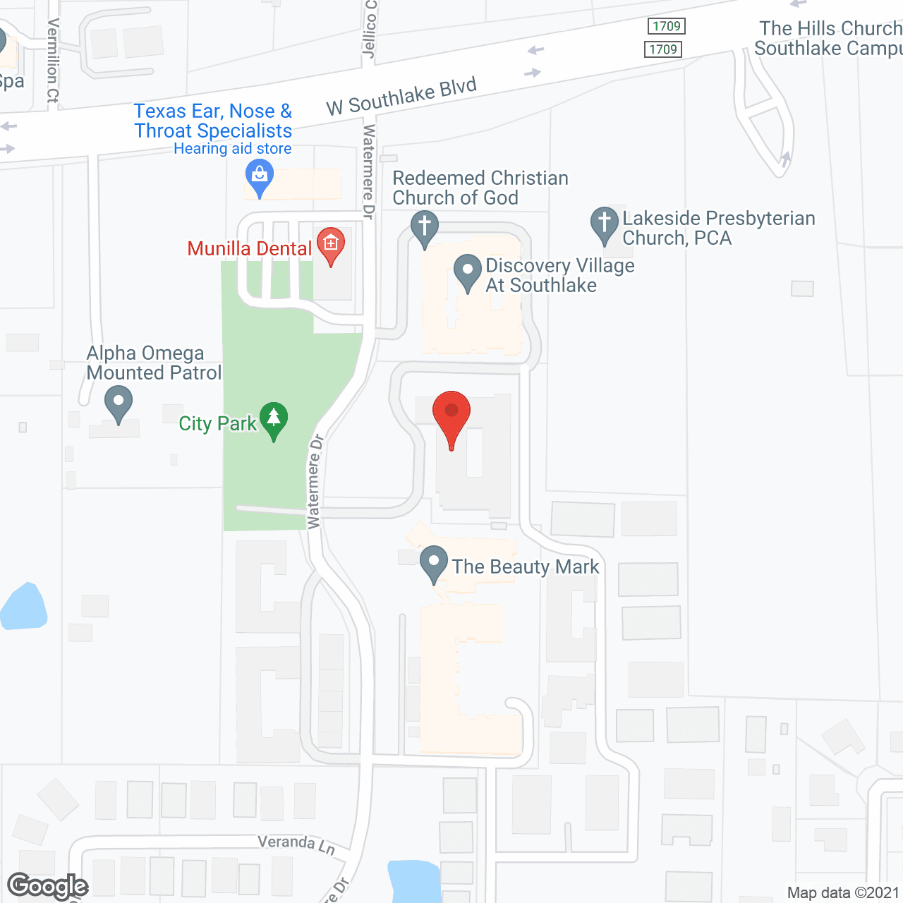 Discovery Village at Southlake 2 in google map