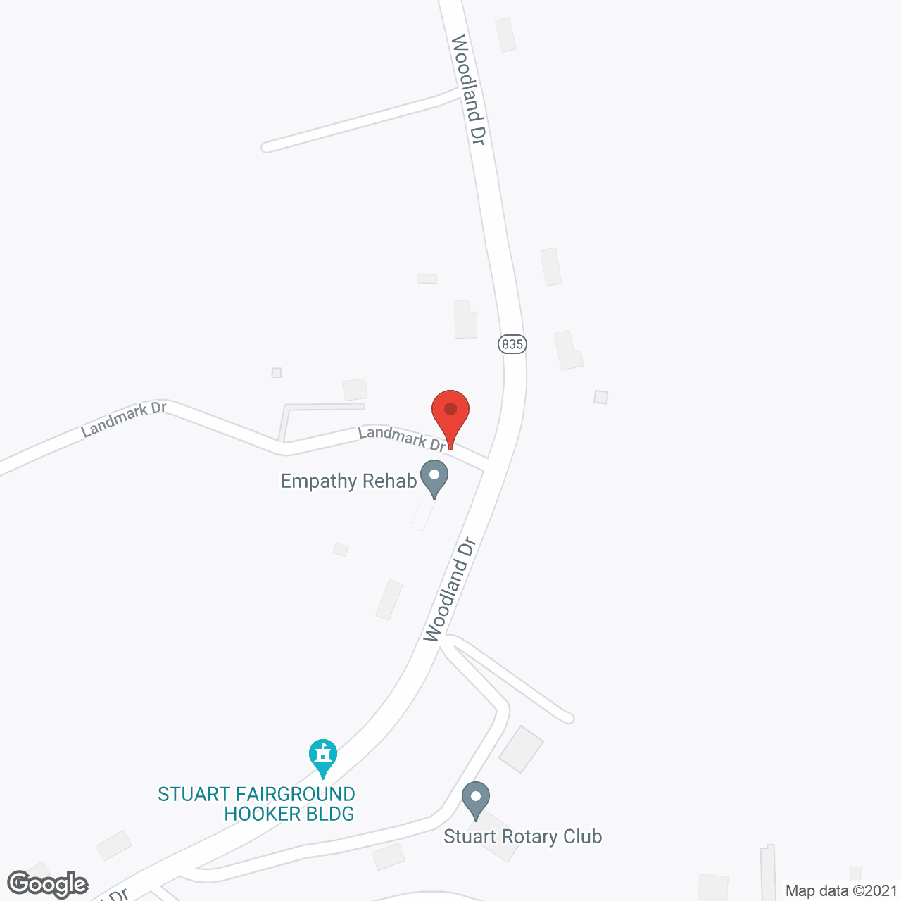Landmark Center in google map