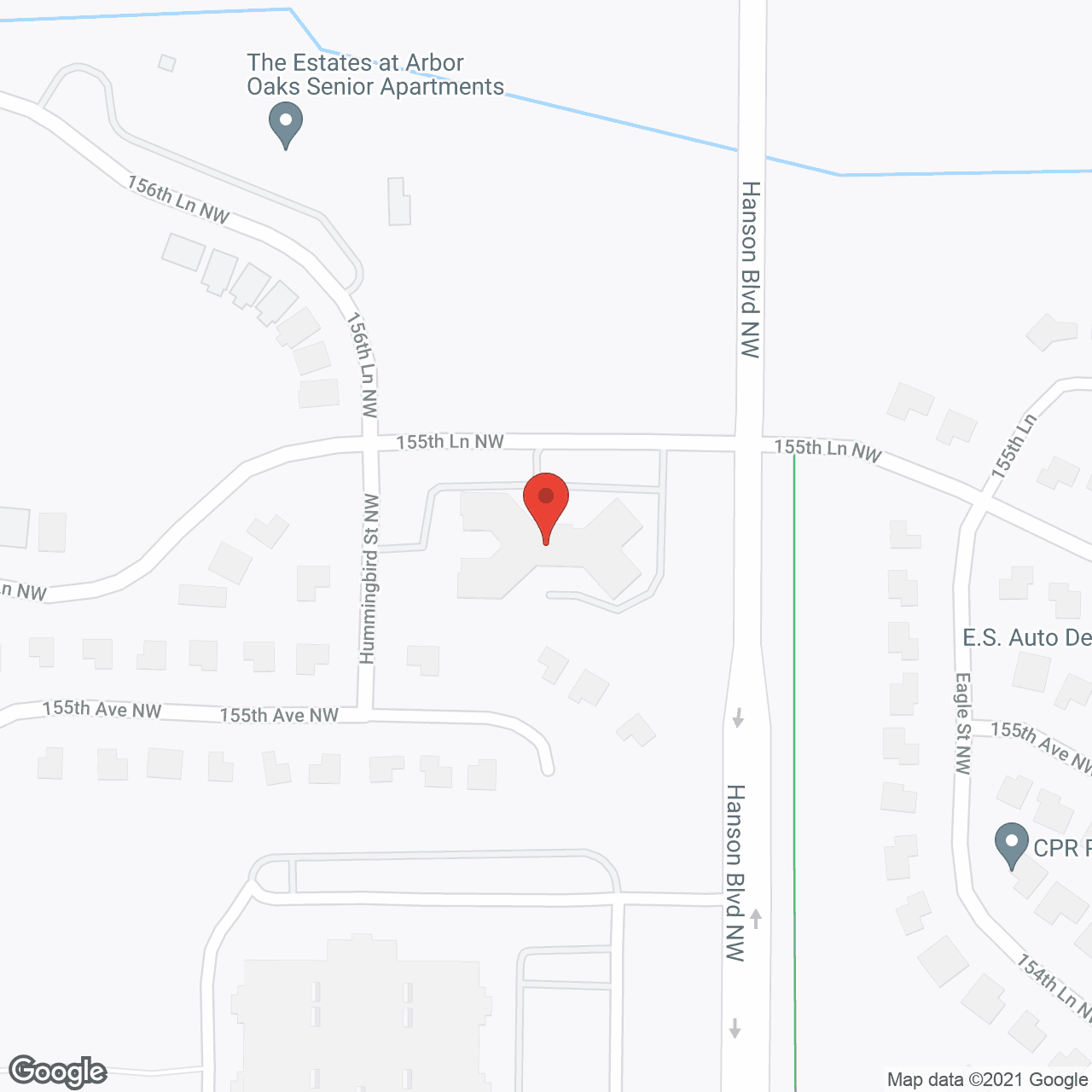 Arbor Oaks Senior Living in google map