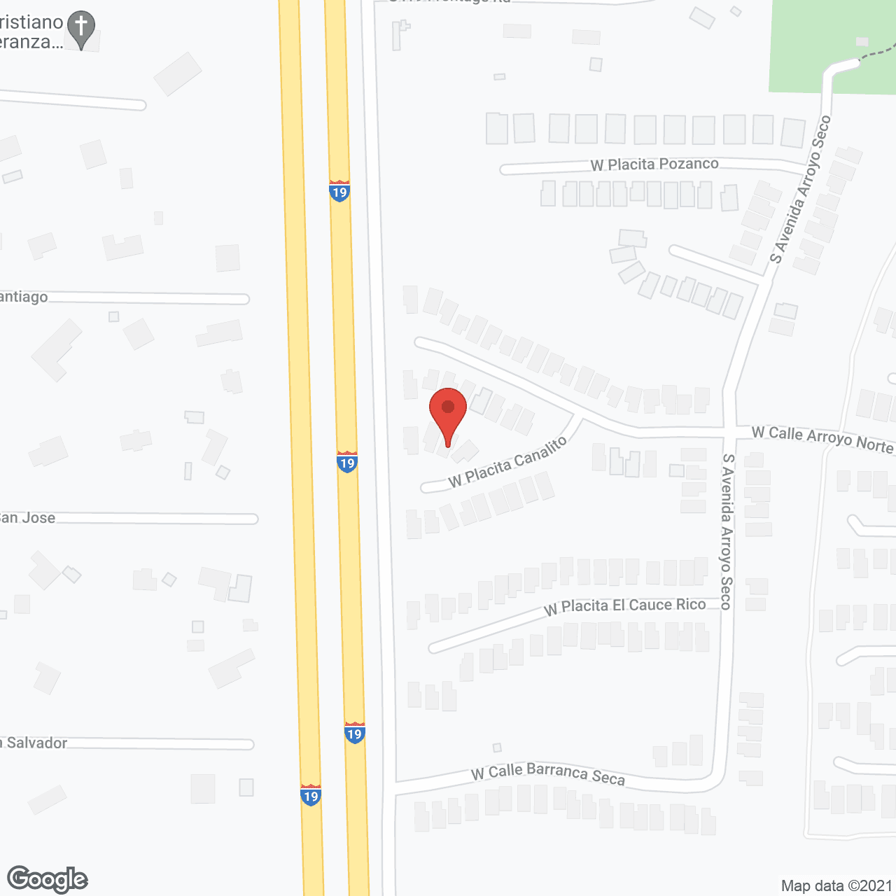Christ and Candles Assisted Living Home in google map