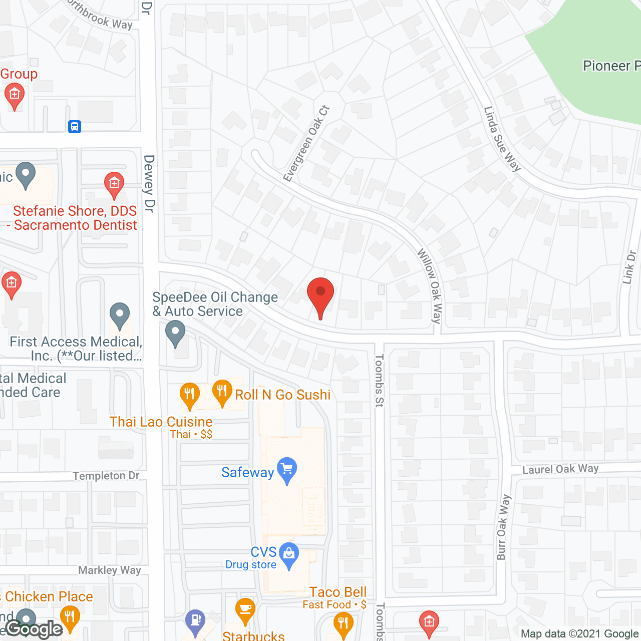 Mission Home Care II in google map