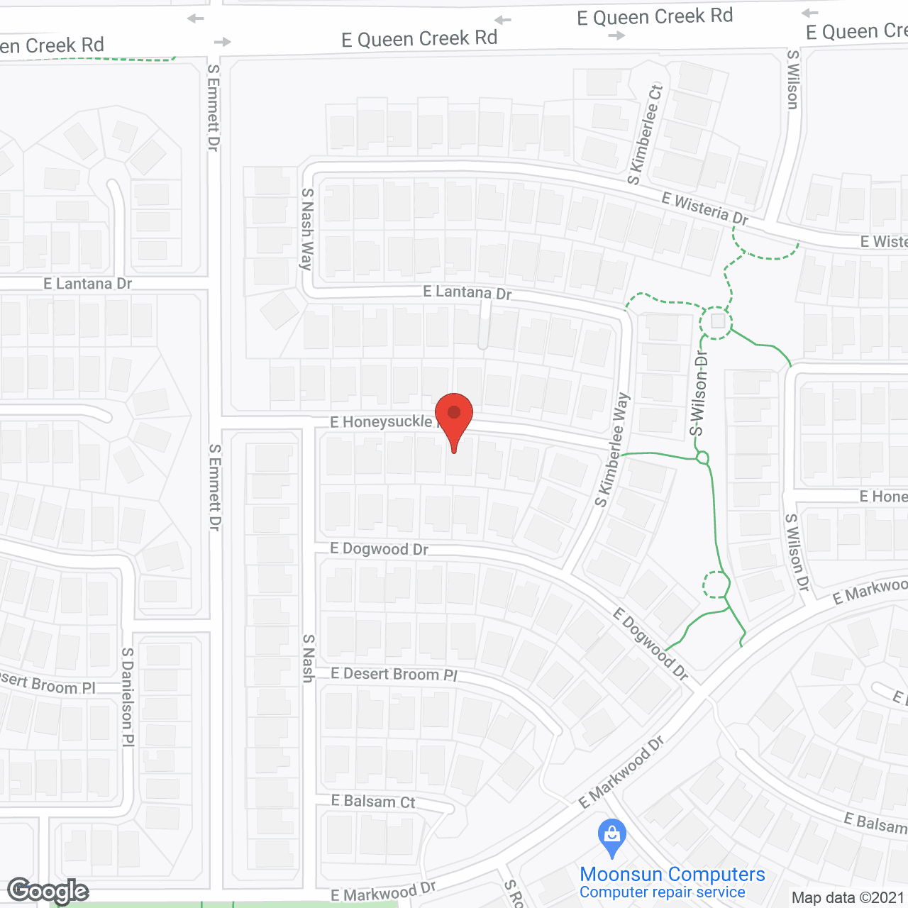 Amore Villa Assisted Living Home in google map