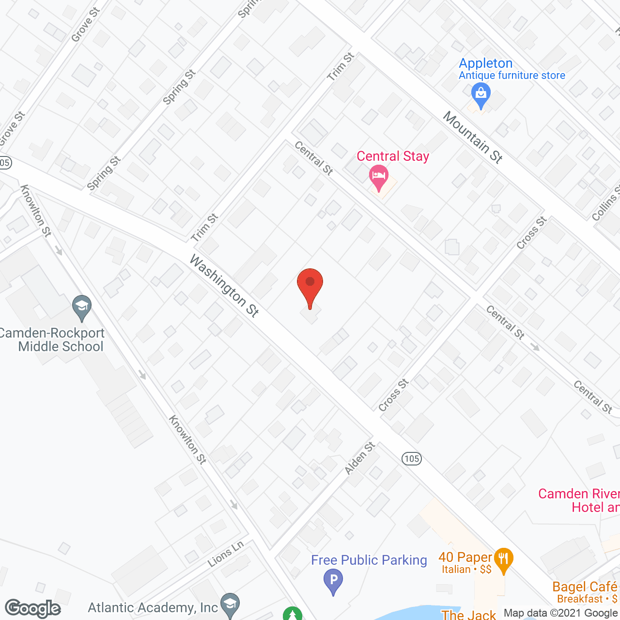 Sixty Three Washington Street in google map