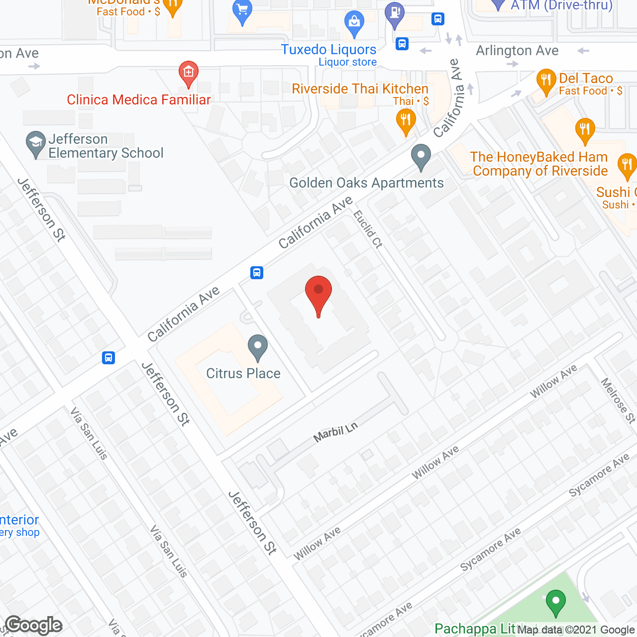 Citrus Place in google map